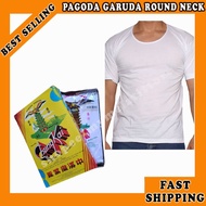 Pagoda Tshirt Chung Kai Warna Puteh Pagoda T shirt Original Garuda Kain Cotton