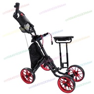 Golf Carts, Foldable 4-Wheel Golf Carts, Golf Supplies
