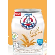 Nestle Bear​ brand​ gold​ white​ malt​ sterilized​ milk​ product​ low​ fat​ (1x4)140ml