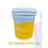 WHITE PAINT CAT PUTIH DINDING 18L KCC EVAMAXX