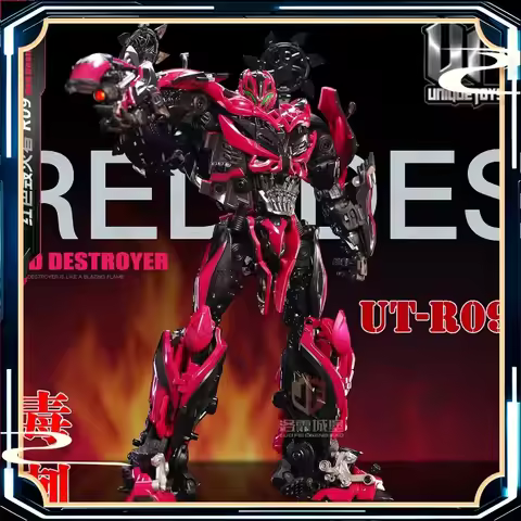 In Stock UniqueToys UT-R09 Poisonous Sprite Red Destroyer Movie 4 Series Autobot Transformed Toys Mo