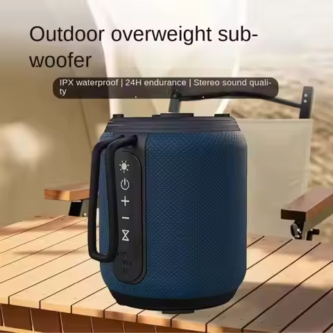 Sound Bluetooth Speaker Audio Player Stereo Portable Loudspeaker Low Latency TWS Wireless Bluetooth 