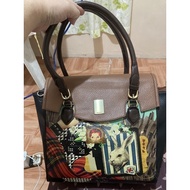 Brera Art Fever 2way bag (Alice in Wonderland_Black)