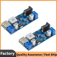 DC 6V 9V 12V 24V to DC 5V 5A Buck Converter Module,9-36V  to USB 5V Transformer Dual Output Voltage 