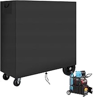 Welding Cart Cover, Waterproof 420D Oxford Plasma Cutter Rolling Weldiing Cart Wood Sauna Dust Cover