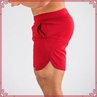 Solid Mens Swim wear under shorts Gym Dry Fit Shorts Running Gym Shorts men