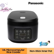 (Free Bubble Wrap)Panasonic 1.8L Microcomputer Rice Cooker | SR-DA182KSK SR-DA182 Baby Porridge Cook