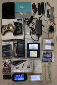PSV PSP 3DS NDS wii xbox 360 switch ps5遊戲機