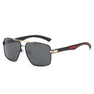 Polarized Sunglasses Men Retro Metal Frame Trend Shades