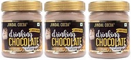 Jindal Cocoa Drinking Chocolate Cinnamon Flavored Powder for Hot and Cold Chocolate Drink- 100% Vegetarian, No Artificial Colors and Preservatives, No Trans-Fat (200 Gm, Pack of 3)