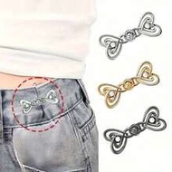 6pcs Adjustable Waist Belt Buckle - No Sewing, Detachable, Easily Transforms Waist Size From Large T