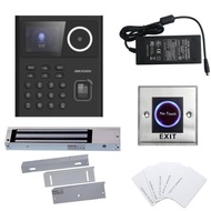 Unique Hikvision Ds-K1T320Mfx Access Control Package Face Fingerprint Card Mifare/ Nfc Access Door F