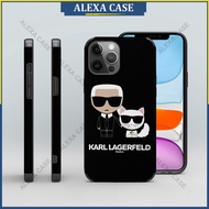 Karl Lagerfeld Phone Case for iPhone 14 Pro Max / iPhone 13 Pro Max / iPhone 12 Pro Max / iPhone 11 