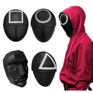 4pcs/1set Mask COS Cosplay Pretends To Play The Korean TV Series Halloween Party