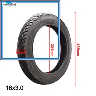 [JTFY] 16 inch 16x3.0 Tubeless Tire for Electric Scooter E-Bike  for Kid Bike 16*3.0