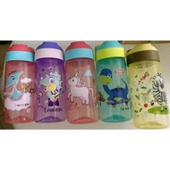 EPLAS KIDS Cartoon 550ml Water Bottle With Straw and Handle Kid Botol Air Kanak BPA Free EBSP-550PP