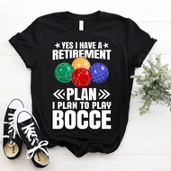 My Retirement Plan Bocce Ball Player Grandpa Bocce T-Shirt