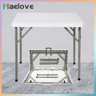 Folding Table Square Dining Table Simple Mahjong Table Household Foldable Portable Table Game Table 4 Square Folding Portable Outdoor Square Table