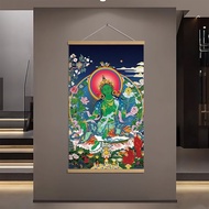 Green Tara The Lord of Tara Mercy Wisdom Salvation of All Life Entrance Aisle Corridor Living Room S
