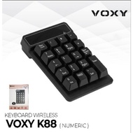 Voxy K88. WIRELESS NUMERIC KEYBOARD