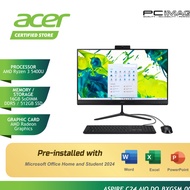 ACER ASPIRE C24B-GCZN-35400W11 (R3-5400U/16GB D4/512GB G4/23.8" FHD/W11H/HOME24/3YWOS/BLACK) (USB KB