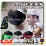 Instant Permanent Imamah Cap combination Permanent Imamah/ 3 meters combination Permanent Imamah Tur