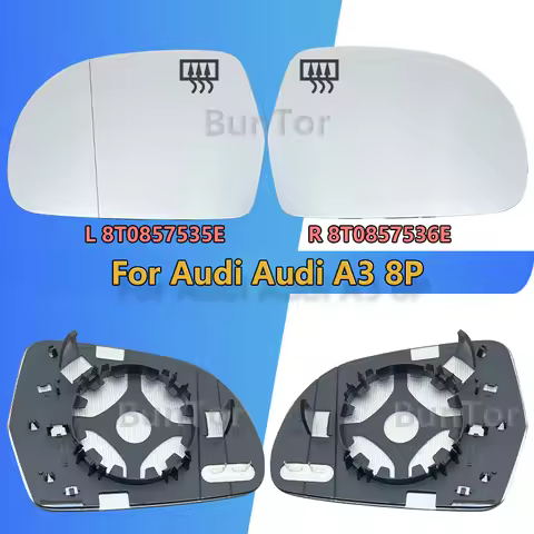 For Audi Audi A3 8P 2009 Left&Right Heated Rearview Mirror/OE:8T0857535E 8T0857536E/Car Accessories/