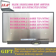 15.6" IPS 144HZ  Laptop LCD Screen B156HAN08.2 FIT  B156HAN08.4 B156HAN08.0 Matrix Display Panel FHD