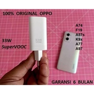 OPPO 33W A74 F19 A57s K9x A77 A97 SuperVOOC 33w ORII Charger Adapter