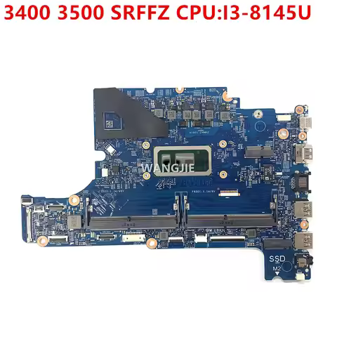 CN-0X7J0V 0X7J0V X7J0V 0K3FRD For Dell Latitude 3400 3500 Laptop Motherboard Mainboard 17938-1 CPU:I