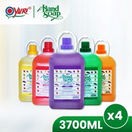 [Carton Deal] Yuri Fruity Handsoap 3700ml x4 (Paraben-Free)