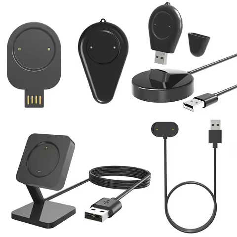 Plastic Charging Craddle Replacement Parts 5V 1A Charging Cable Stand Portable Charger Stand Wire fo