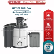 [NEW PRODUCT 2025] Sunhouse SHD5522 fruit juicer - 100% genuine product,