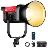 GVM 200W LED Video Light, PRO SD200B Photography Lighting Kit with Bluetooth Mesh Network/DMX Contro