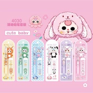 0.5mm Metallic Pencil Set with Nib Box Baby Three Cute 4030, random color delivery. thegioiphukien88