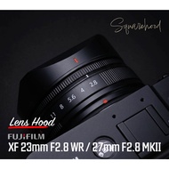 Fuji 23mm F2.8 WR SquareHood Black hood Square