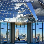 [NEW] Tinted Tingkap Cermin Rumah / Solar Reflective Window Film One Way Privacy Mirror Tint Film 15