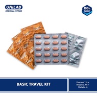 Unilab Enervon Tablet 12s, Biogesic 20s, Diatabs 4s - For Energy,Relief of Fever, Body Pain