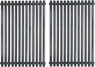 Htanch PG522 (2-Pack) 15" Porcelain Steel Cooking Grid Grates for Weber Genesis Silver A, Spirit E20