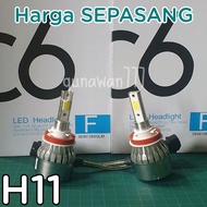 H11 led C6 fog lamp PAIR