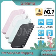 Gleamo Anker Powerbank MagGo Power Bank (10K, Slim) Magnetic Portable Charger Magnetic Wireless Char