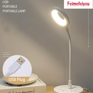 Feimefeiyou Table Lamps LED portable desk lamp flexible folding USB reading table lamp night light for study / bedroom for children
