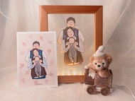 // 加購商品 // 似顏繪 相框情境氣氛燈