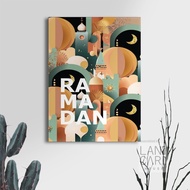 Eid al-Fitr wall decoration, ramadan poster, wall decoration, wall decoration, office decoration, ca