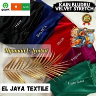 Velvet Fabric Velvet Fabric/ by the Meter Velvet Stretch Fabric/ Fabric/ beludru Premium Velvet Fabr