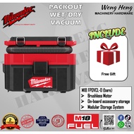 MILWAUKEE M18 FUEL™ PACKOUT™ 117mbar WET/ DRY VACUUM - M18 FPOVCL