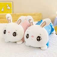 Mainan Mewah Arnab Besar, Anak Patung, Kain Bantal, Plush Toys Rabbit, Large Doll Cloth Pillow, 65cm,Blue/Pink