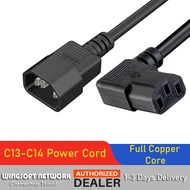 3Meter Left Angle C13 to C14 Power Cord