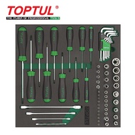 TOPTUL Star Wrench, Socket & Screwdriver Set (61 Pcs) GVC6101