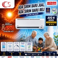 ACSON AIRCOND AVO NON INVERTER 3 STAR R32 (A3WM-N) 1.0HP-2.5HP AIRCOND